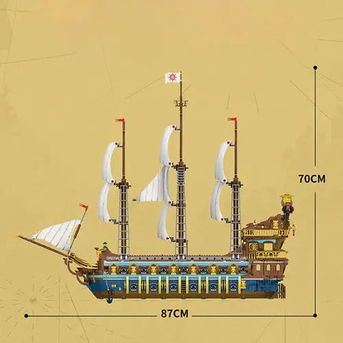 Leader Of The Royal Fleet | 3164pcs - WorldsBricks