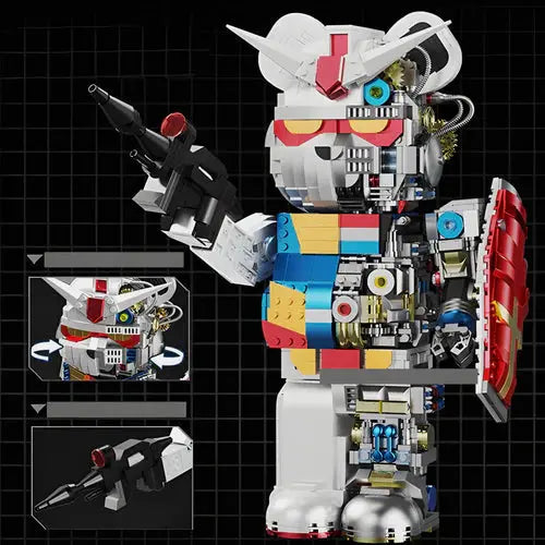 Bearblock #Fightbot 400% | 1682pcs - WorldsBricks