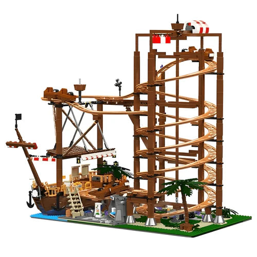 The Pirate Roller Coaster | 2173pcs - WorldsBricks