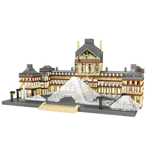Louvre Paris | 3377pcs - WorldsBricks