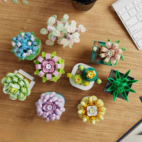 9 Plants Collection | 834pcs - WorldsBricks