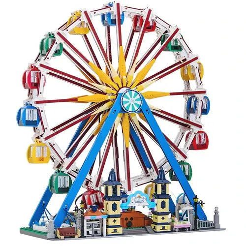 Motorised Ferris Wheel | 3835pcs - WorldsBricks