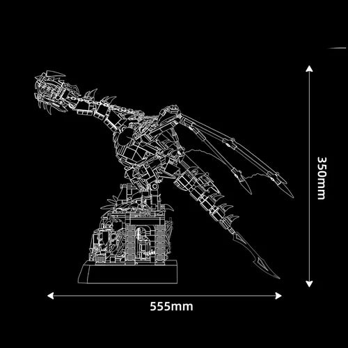Shadow Dragon | 1514pcs - WorldsBricks