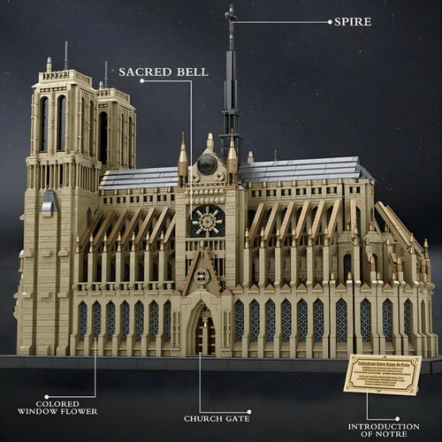 Notre Dame Cathedral | 8867pcs - WorldsBricks