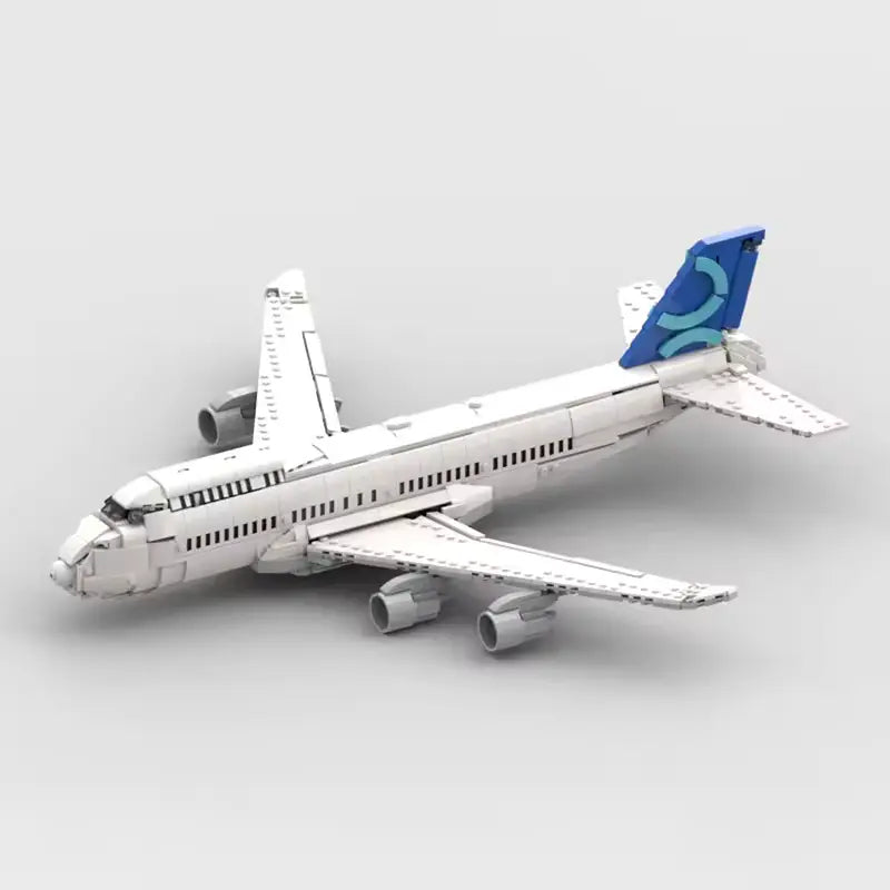 Boeing 747 commercial - WorldsBricks