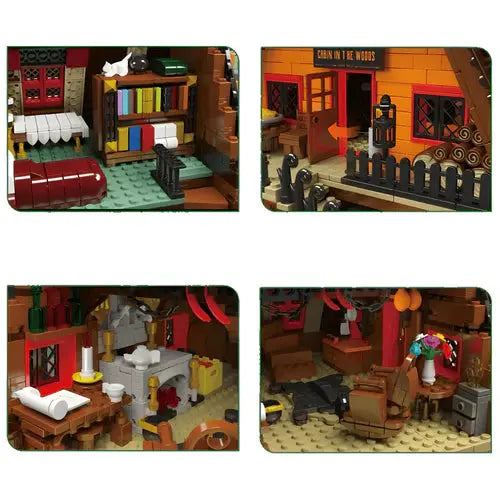 Wooden Cabin In The Woods | 3398pcs - WorldsBricks