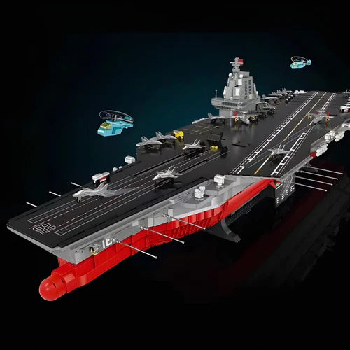 Aircraft Carrier 1:250 | 7018pcs - WorldsBricks