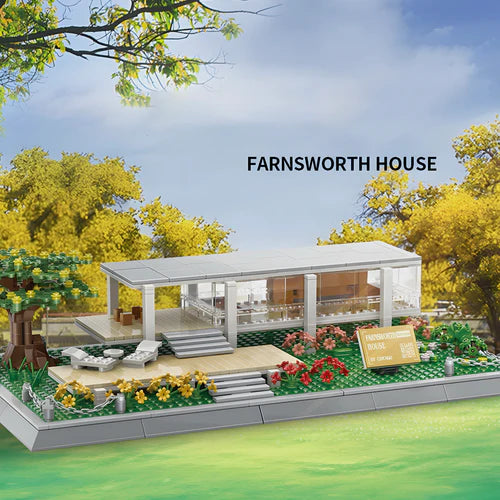 Farnsworth House | 664pcs - WorldsBricks