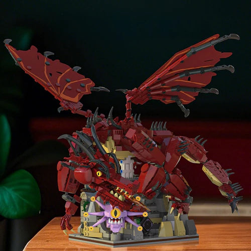 Red Dragon | 1858pcs - WorldsBricks