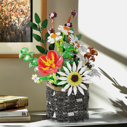Blooming Flower Pot | 1158pcs - WorldsBricks