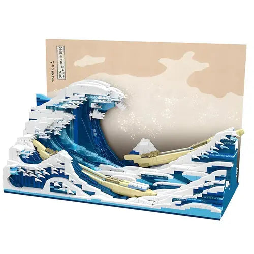The Great Wave Of Kanawaga | 1832pcs - WorldsBricks