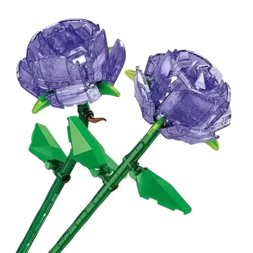 Glitter Rose | 72pcs - WorldsBricks