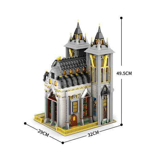European Century Church | 3469pcs - WorldsBricks