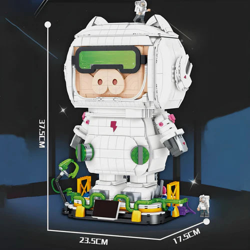 Space Piglet | 2084pcs - WorldsBricks