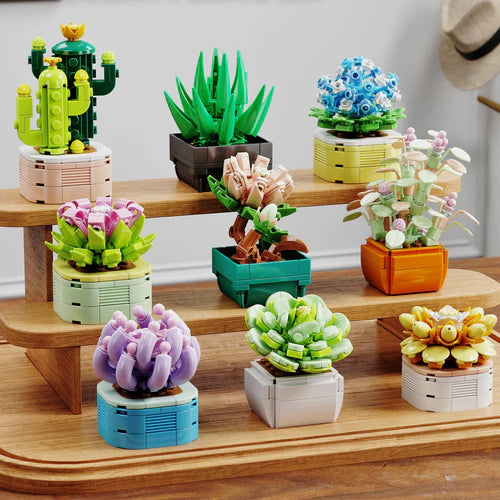 9 Plants Collection | 834pcs - WorldsBricks