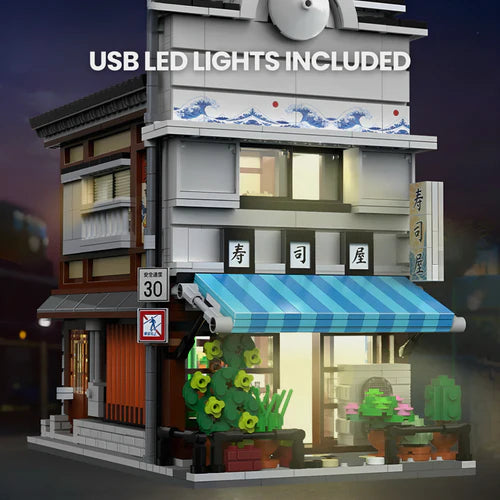 Japanese Sushi Shop | 1664pcs - WorldsBricks