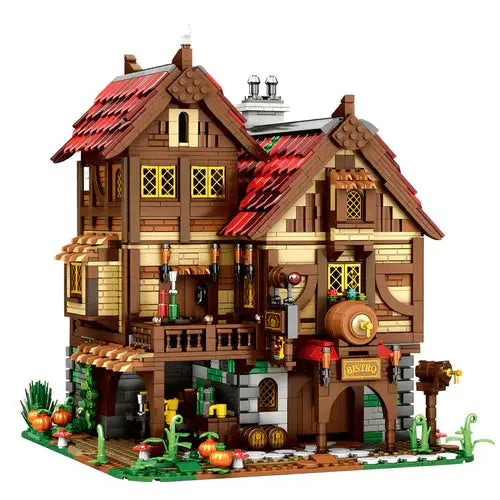 Medieval Bistro and Tavern | 2831pcs - WorldsBricks