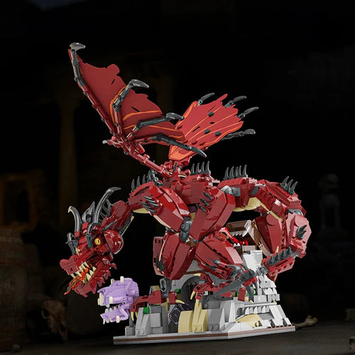 Red Dragon | 1858pcs - WorldsBricks