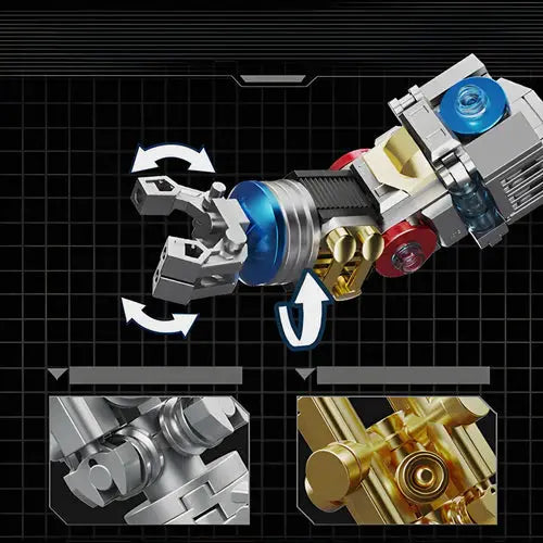 Bearblock #Fightbot 400% | 1682pcs - WorldsBricks