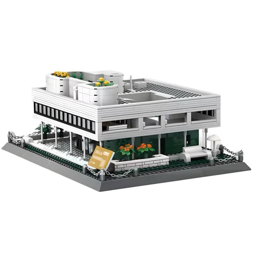 Villa Savoye, Paris | 1225pcs - WorldsBricks