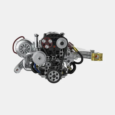 2JZ Engine | 1078pcs - WorldsBricks