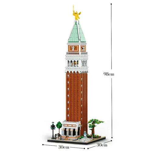 The Ultimate St. Mark's Campanile | 3904pcs - WorldsBricks