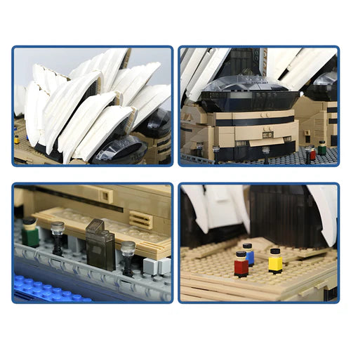 Sydney Opera House | 2938pcs - WorldsBricks