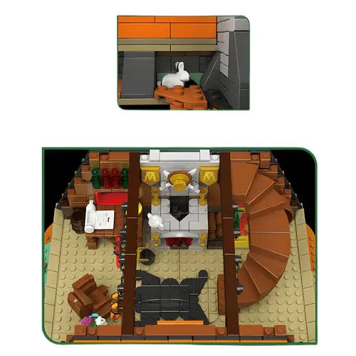 Wooden Cabin In The Woods | 3398pcs - WorldsBricks