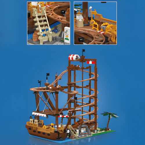 The Pirate Roller Coaster | 2173pcs - WorldsBricks