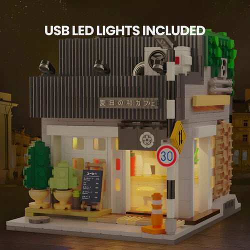Japanese Summer Coffee House | 1118pcs - WorldsBricks