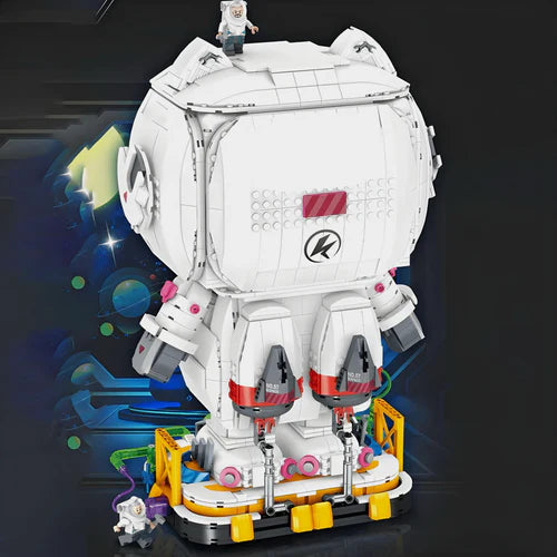 Space Piglet | 2084pcs - WorldsBricks