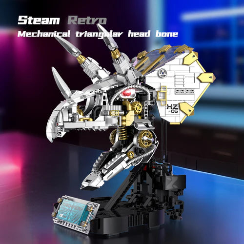 Cyber Triceratops Head | 928pcs - WorldsBricks