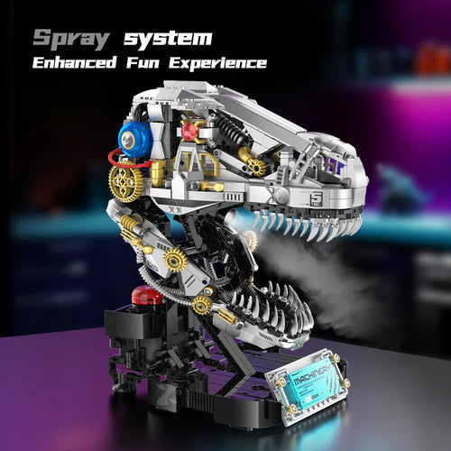 Cyber T-Rex Head | 918pcs - WorldsBricks