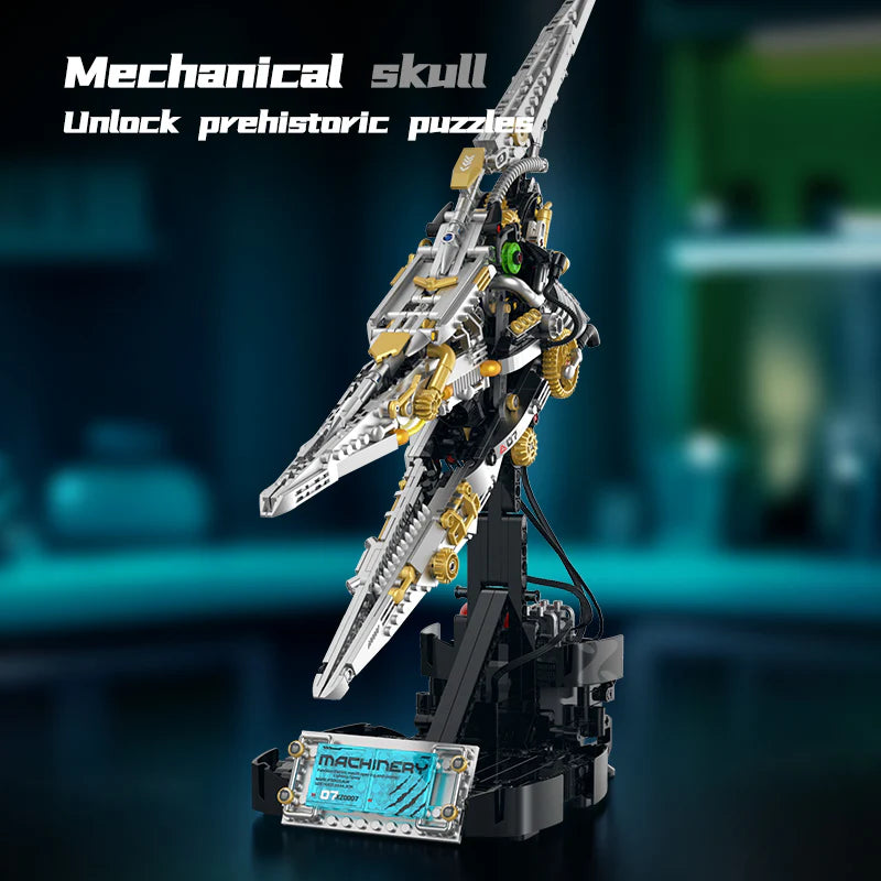 Cyber Pterosaurs Head | 894pcs - WorldsBricks