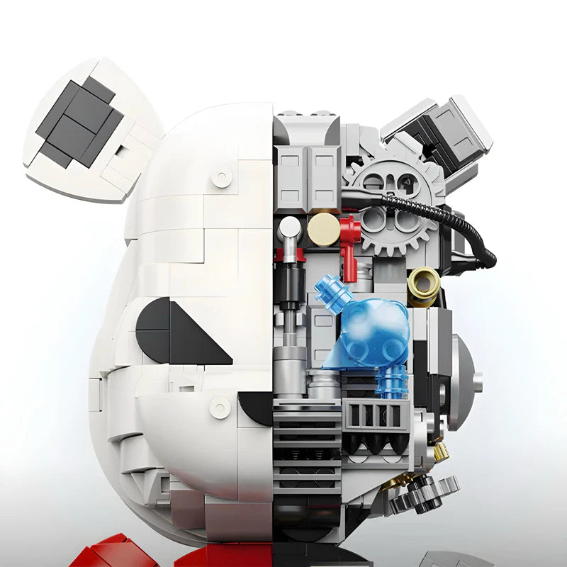 Bearblock #Angrypanda 400% | 1402pcs - WorldsBricks