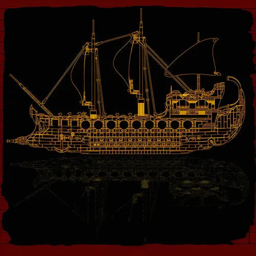 Ancient Viking Warship | 2074pcs - WorldsBricks