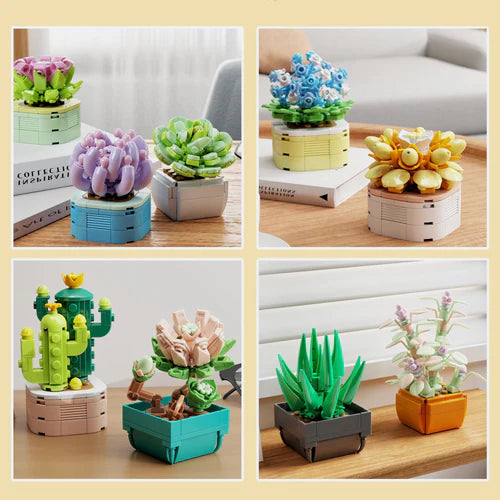 9 Plants Collection | 834pcs - WorldsBricks