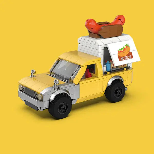 ShibaComing™ Hot Dog Truck X Power Build - WorldsBricks