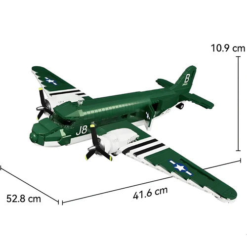 C47 Transport Aircraft | 866pcs - WorldsBricks