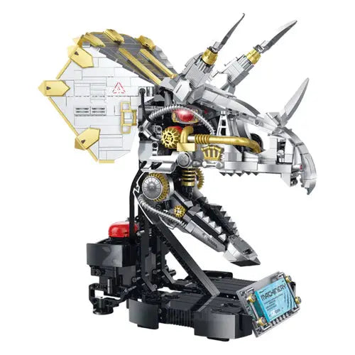 Cyber Triceratops Head | 928pcs - WorldsBricks