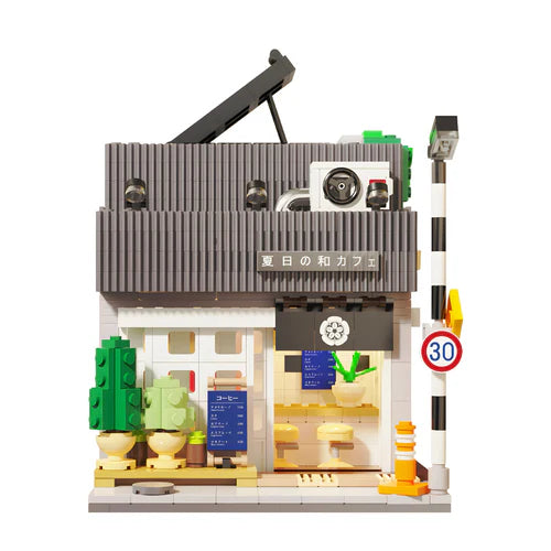 Japanese Summer Coffee House | 1118pcs - WorldsBricks