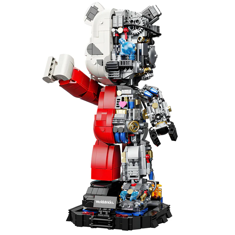 Bearblock #Angrypanda 400% | 1402pcs - WorldsBricks