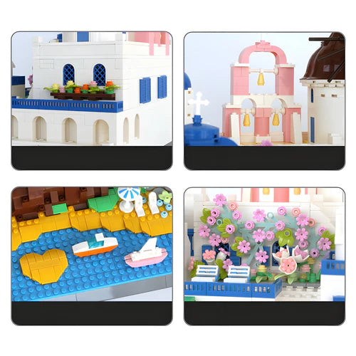 Santorini Levels | 1376pcs - WorldsBricks