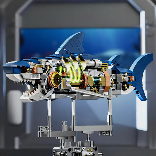 Mechanical Shark | 692pcs - WorldsBricks