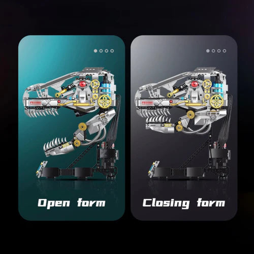 Cyber T-Rex Head | 918pcs - WorldsBricks