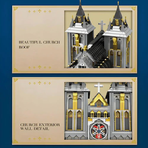 European Century Church | 3469pcs - WorldsBricks