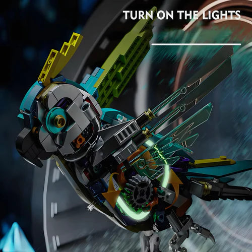 Mechanical Parrot | 692pcs - WorldsBricks