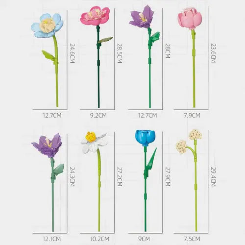 Flower Bouquet | 866pcs - WorldsBricks