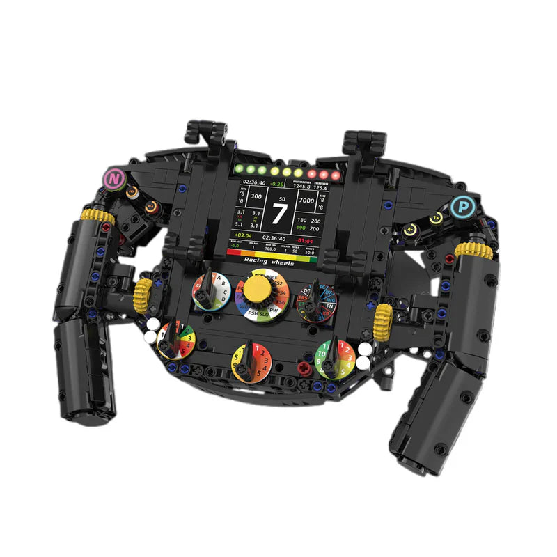 1:1 Grand Prix Steering Wheel | 834pcs - WorldsBricks