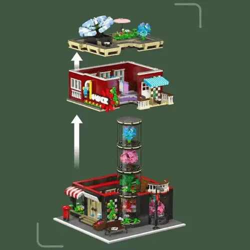 Flower Shop | 2290pcs - WorldsBricks
